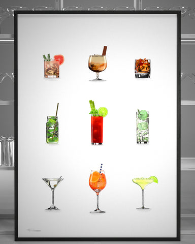 Nine Cocktails