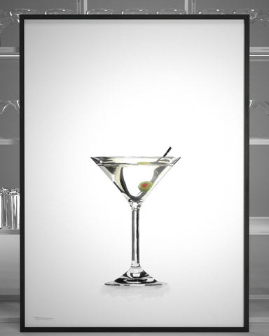 Dry Martini Poster