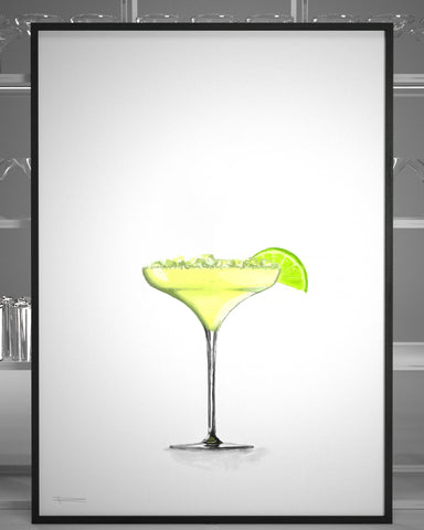 Margarita Cocktail Poster