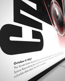 Soviet Sputnik-1 Poster