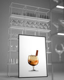 White Russian Poster